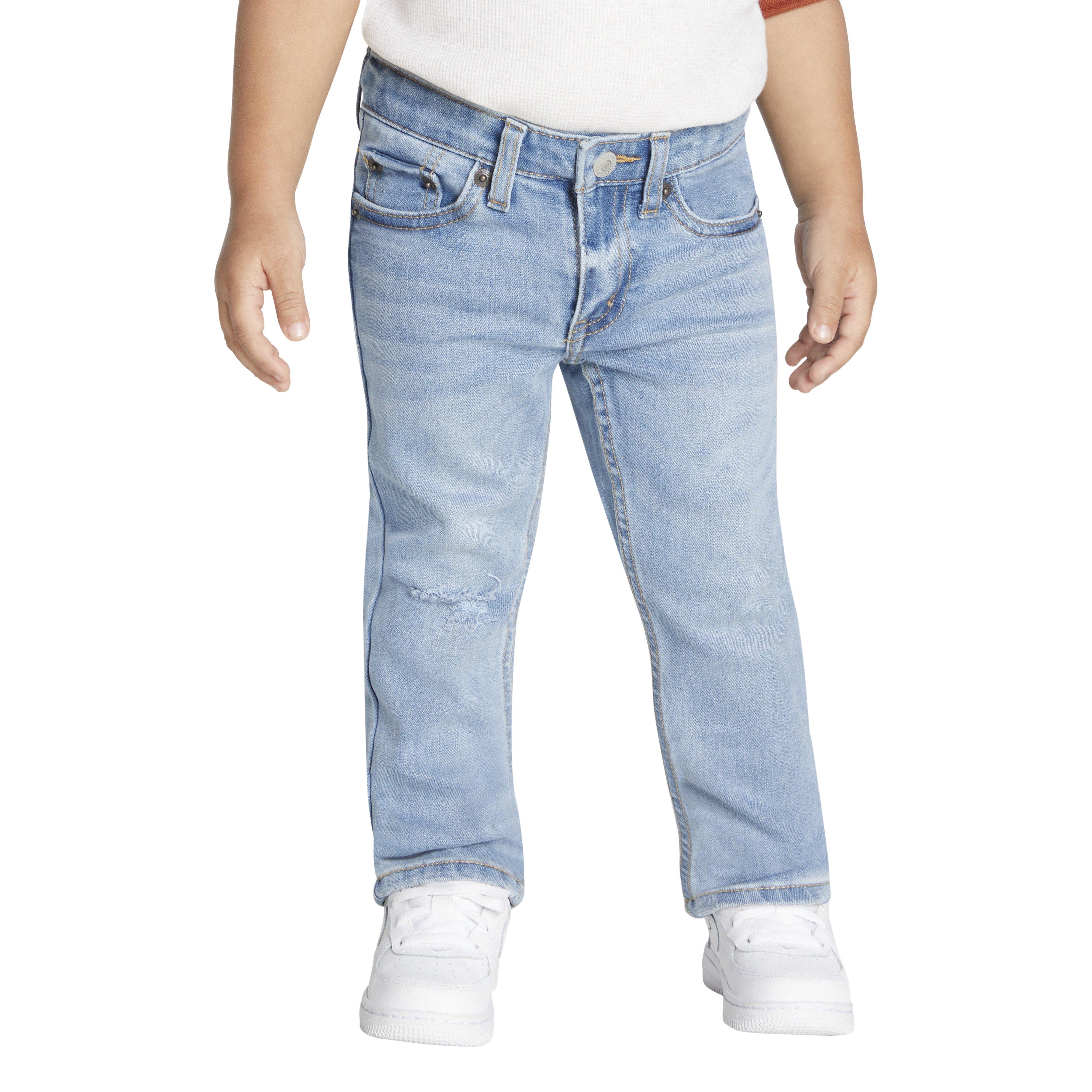 Levi's 511 Eco-Soft Performance Slim Fit Light Wash Toddler Boys' Lt Blue Denim Straight Jeans - LT BLUE